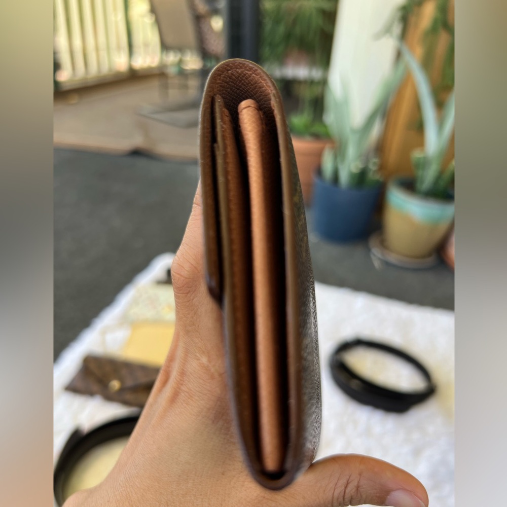 Louis Vuitton Brown Monogram Wallet - Picture 5 of 13